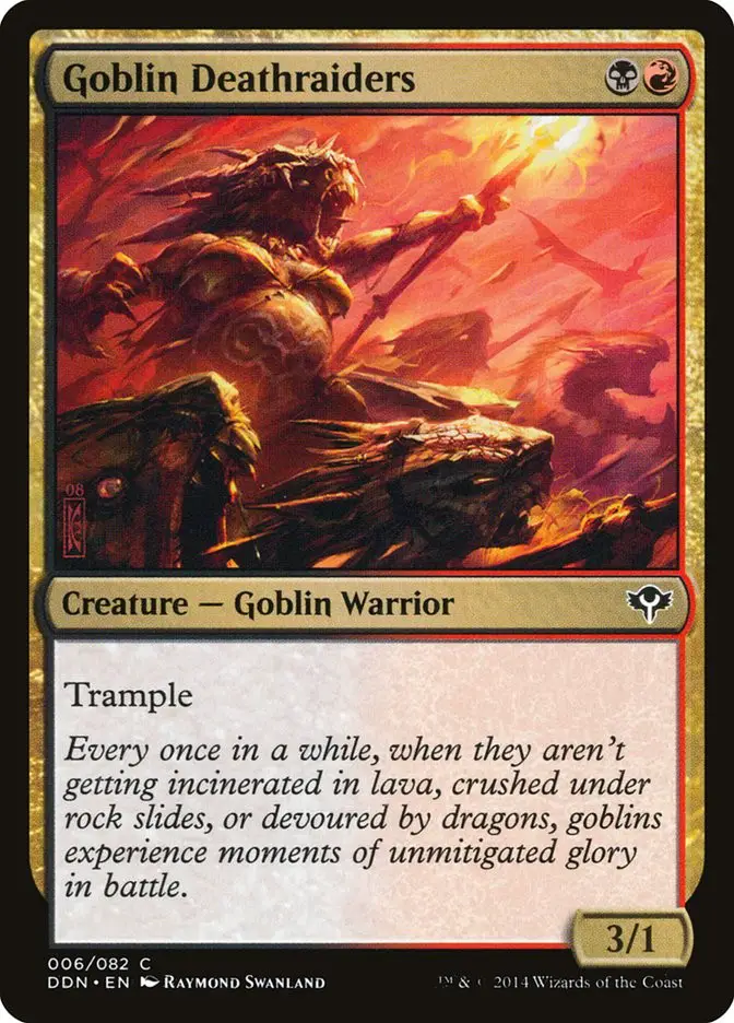 Goblin Deathraiders (Duel Decks: Speed vs. Cunning)