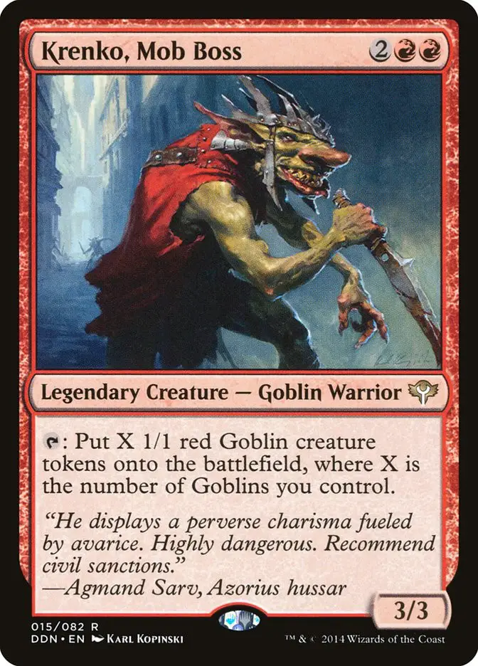 Krenko  Mob Boss (Duel Decks: Speed vs. Cunning)