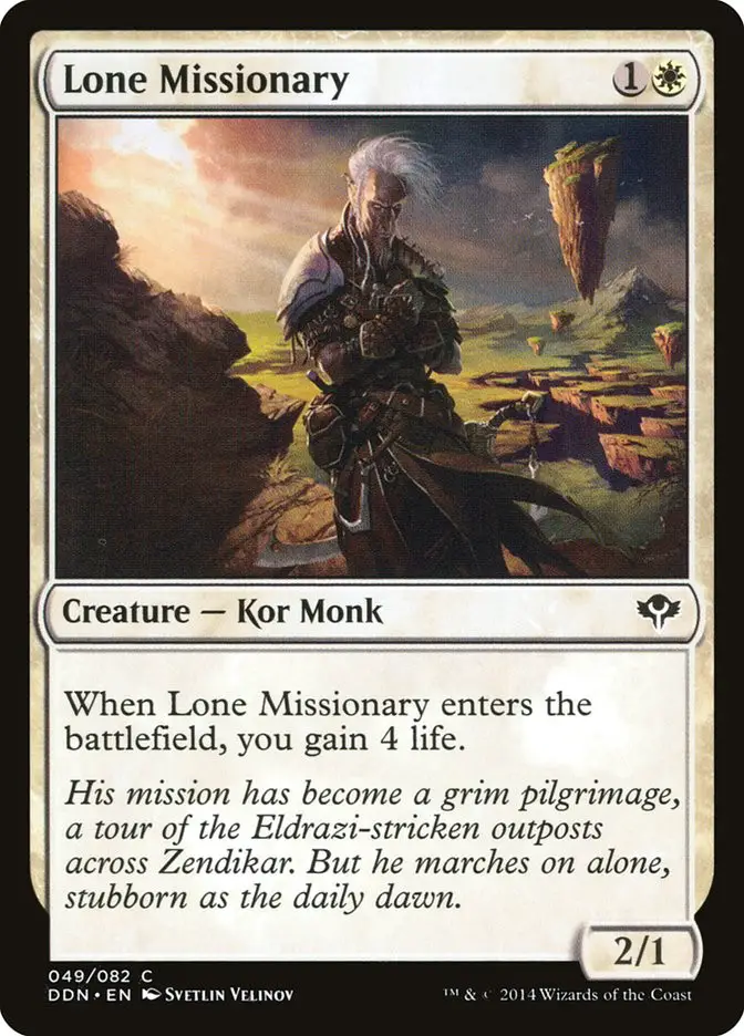 Lone Missionary (Duel Decks: Speed vs. Cunning)