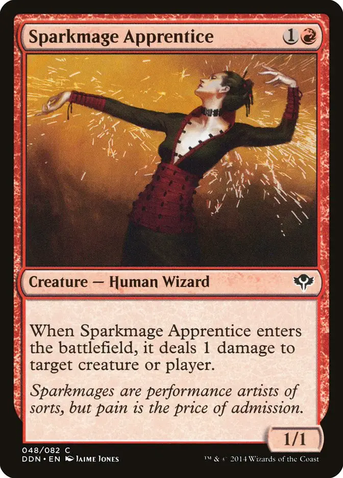 Sparkmage Apprentice (Duel Decks: Speed vs. Cunning)