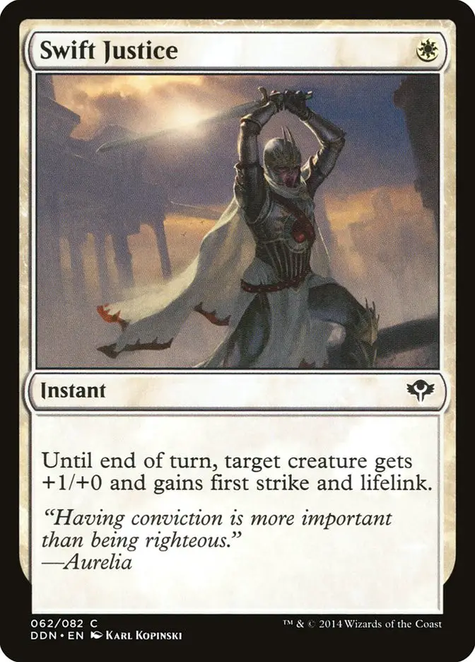 Swift Justice (Duel Decks: Speed vs. Cunning)