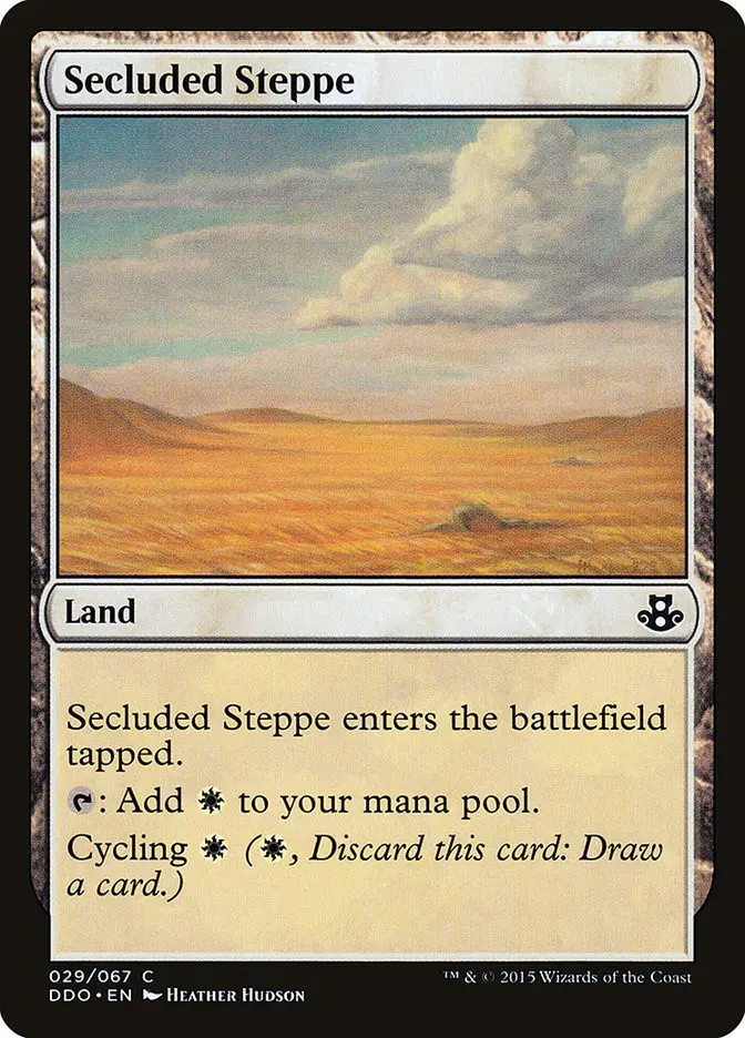 Secluded Steppe (Duel Decks: Elspeth vs. Kiora)