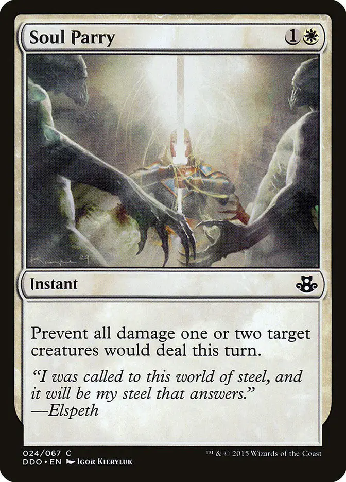 Soul Parry (Duel Decks: Elspeth vs. Kiora)