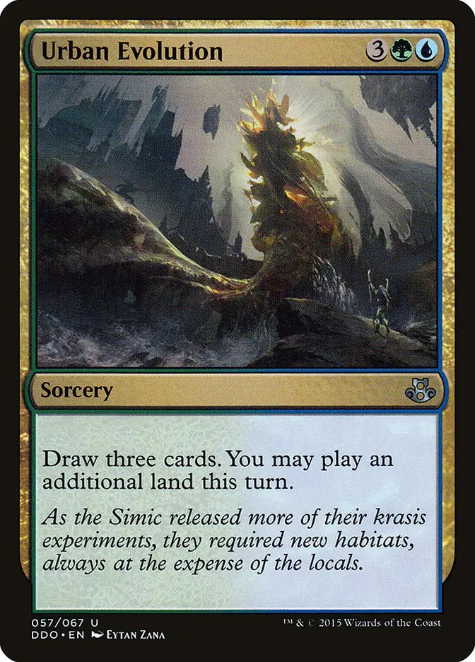 Urban Evolution (Duel Decks: Elspeth vs. Kiora)