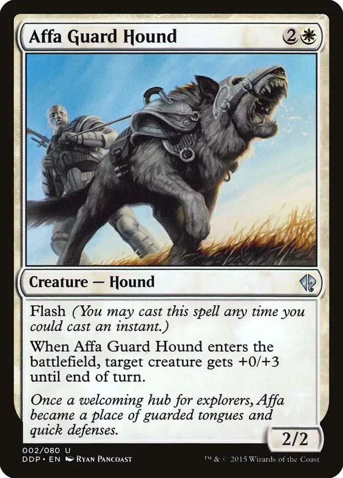 Affa Guard Hound (Duel Decks: Zendikar vs. Eldrazi)