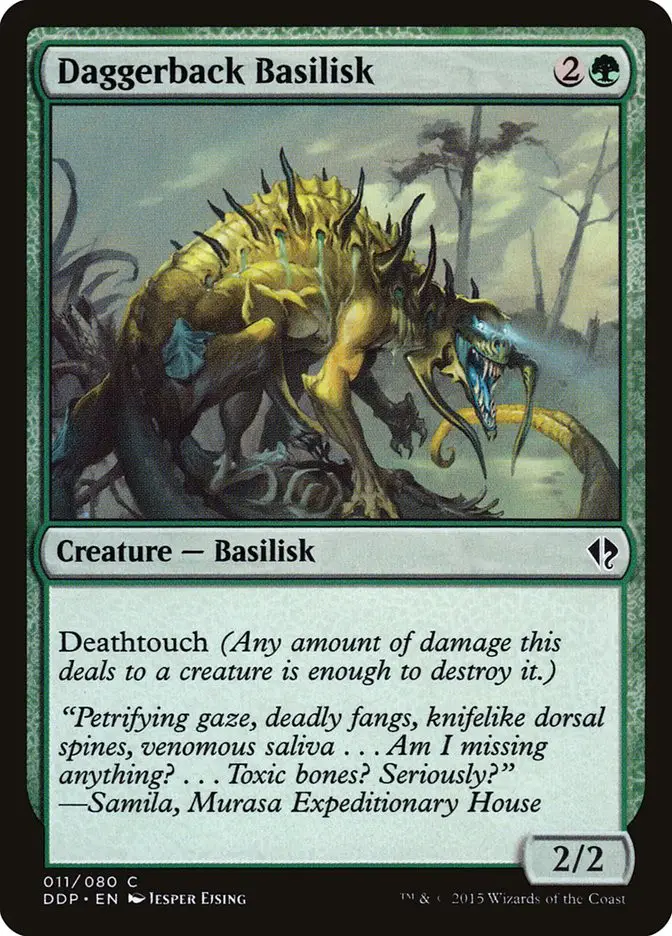 Daggerback Basilisk (Duel Decks: Zendikar vs. Eldrazi)