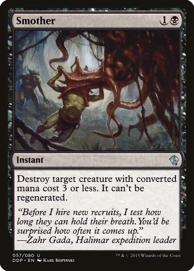 Smother (Duel Decks: Zendikar vs. Eldrazi)