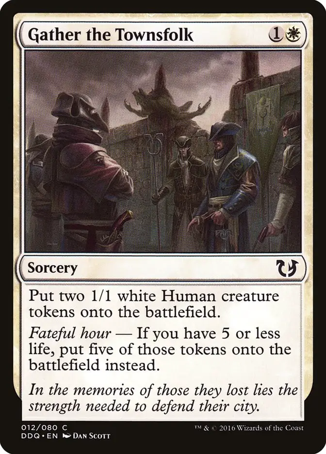 Gather the Townsfolk (Duel Decks: Blessed vs. Cursed)
