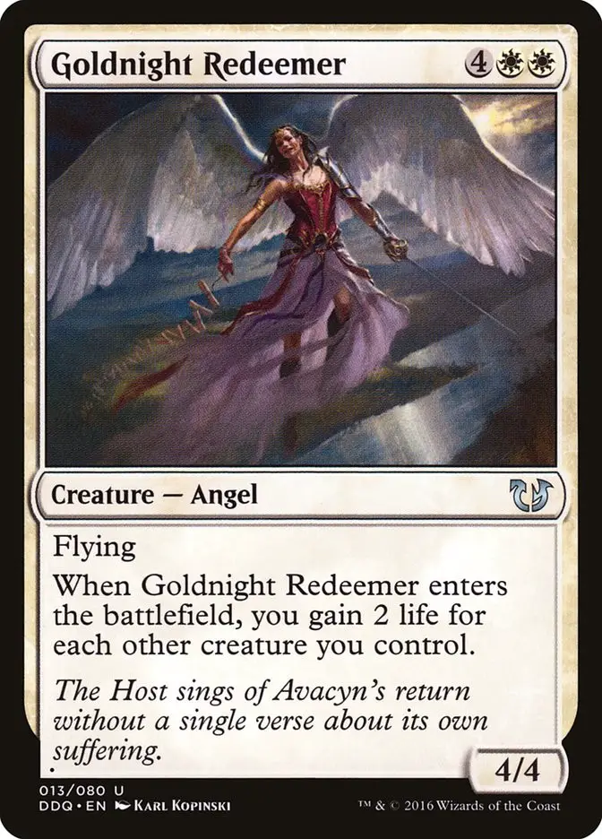 Goldnight Redeemer (Duel Decks: Blessed vs. Cursed)