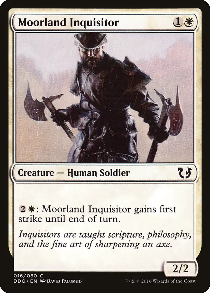 Moorland Inquisitor (Duel Decks: Blessed vs. Cursed)