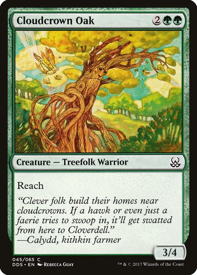 Cloudcrown Oak (Duel Decks: Mind vs. Might)