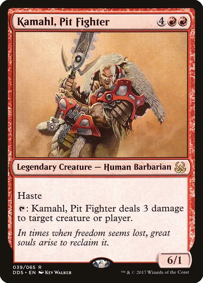Kamahl  Pit Fighter (Duel Decks: Mind vs. Might)