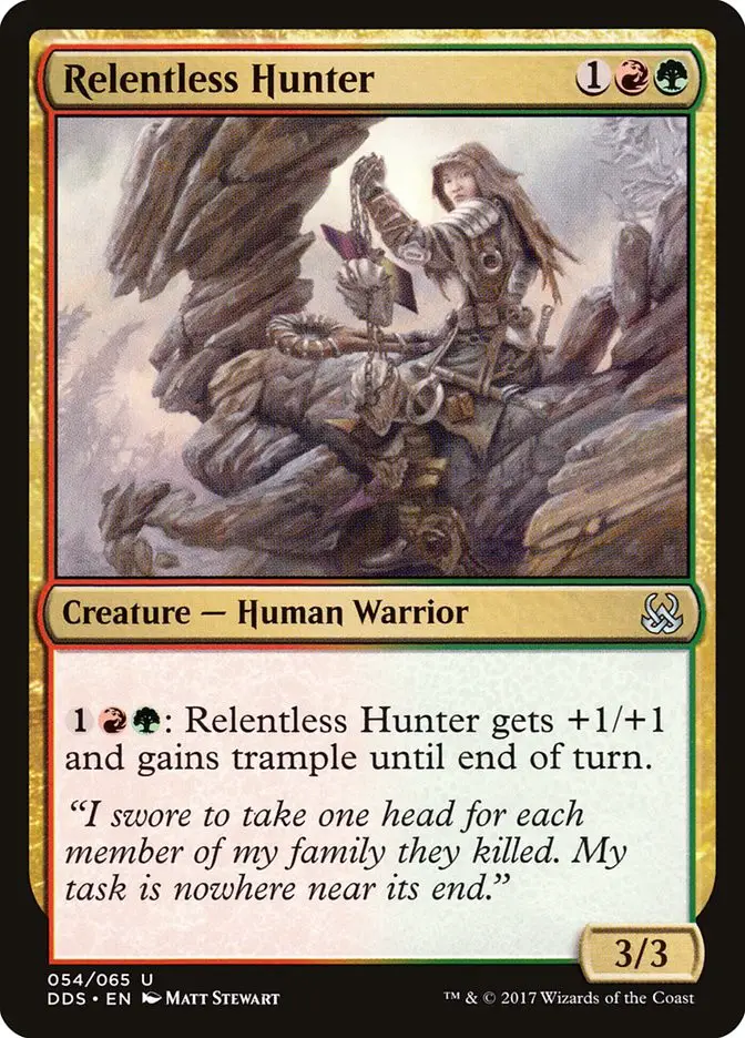 Relentless Hunter (Duel Decks: Mind vs. Might)