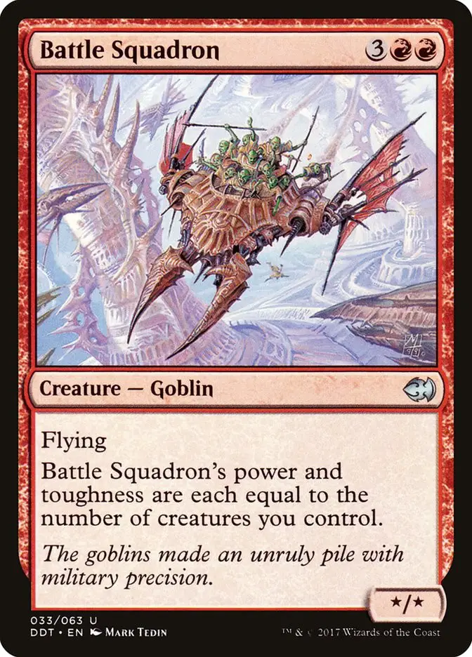 Battle Squadron (Duel Decks: Merfolk vs. Goblins)