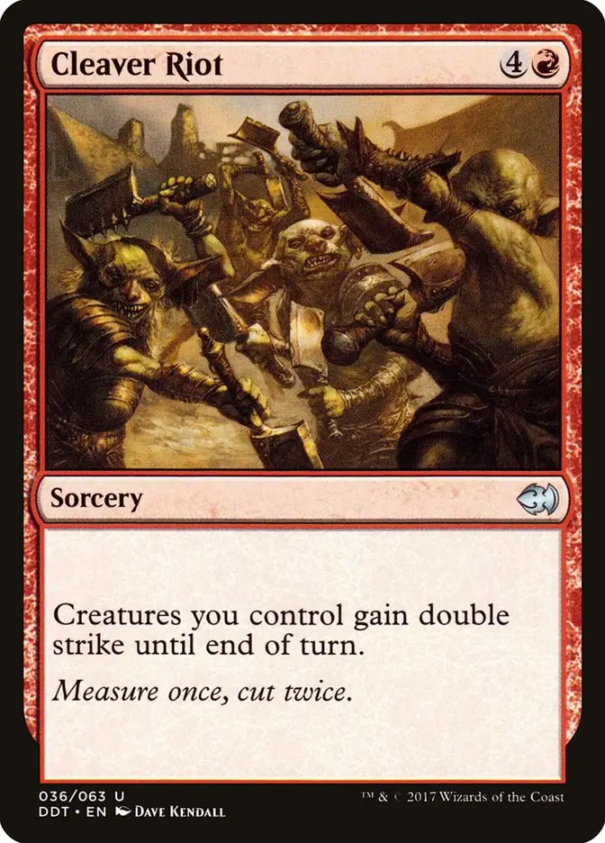 Cleaver Riot (Duel Decks: Merfolk vs. Goblins)