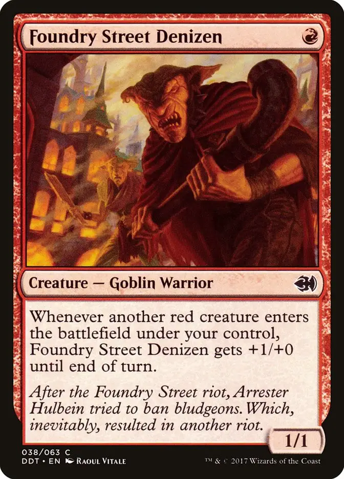 Foundry Street Denizen (Duel Decks: Merfolk vs. Goblins)