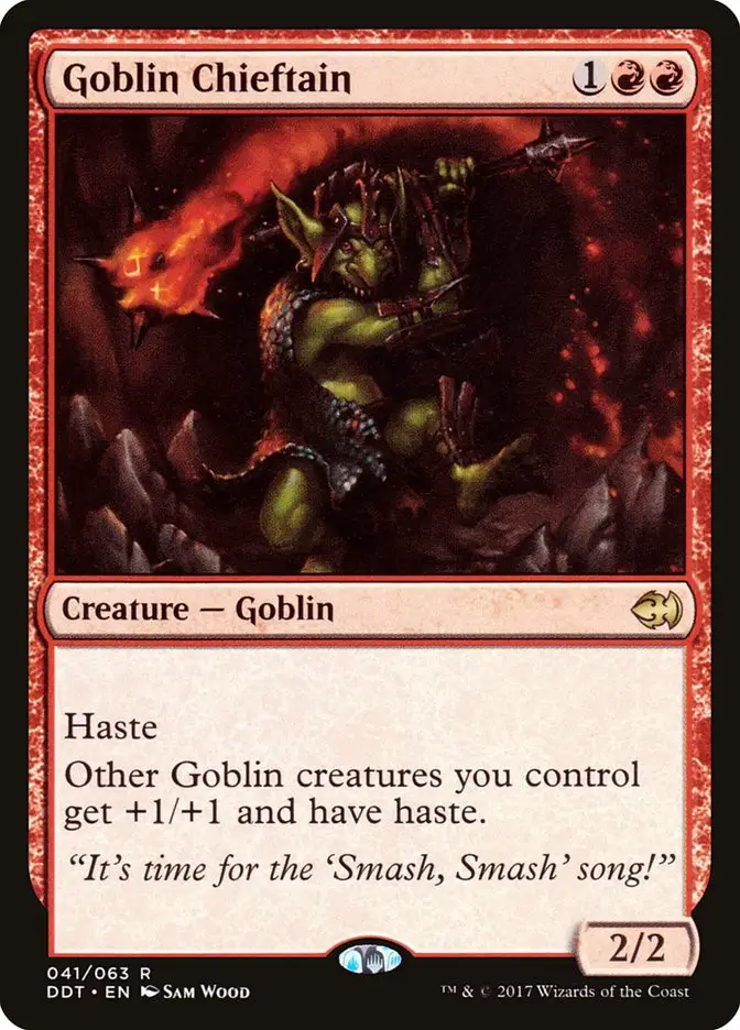 Goblin Chieftain (Duel Decks: Merfolk vs. Goblins)
