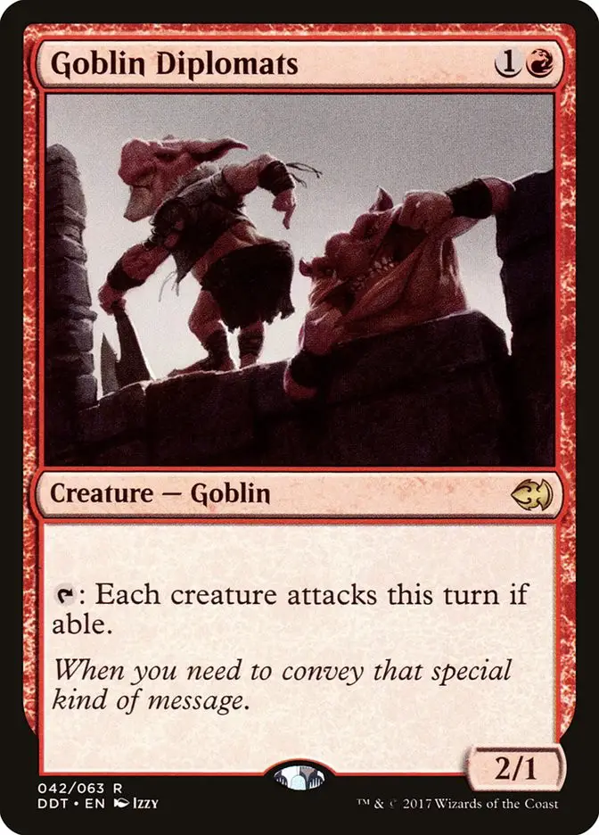 Goblin Diplomats (Duel Decks: Merfolk vs. Goblins)