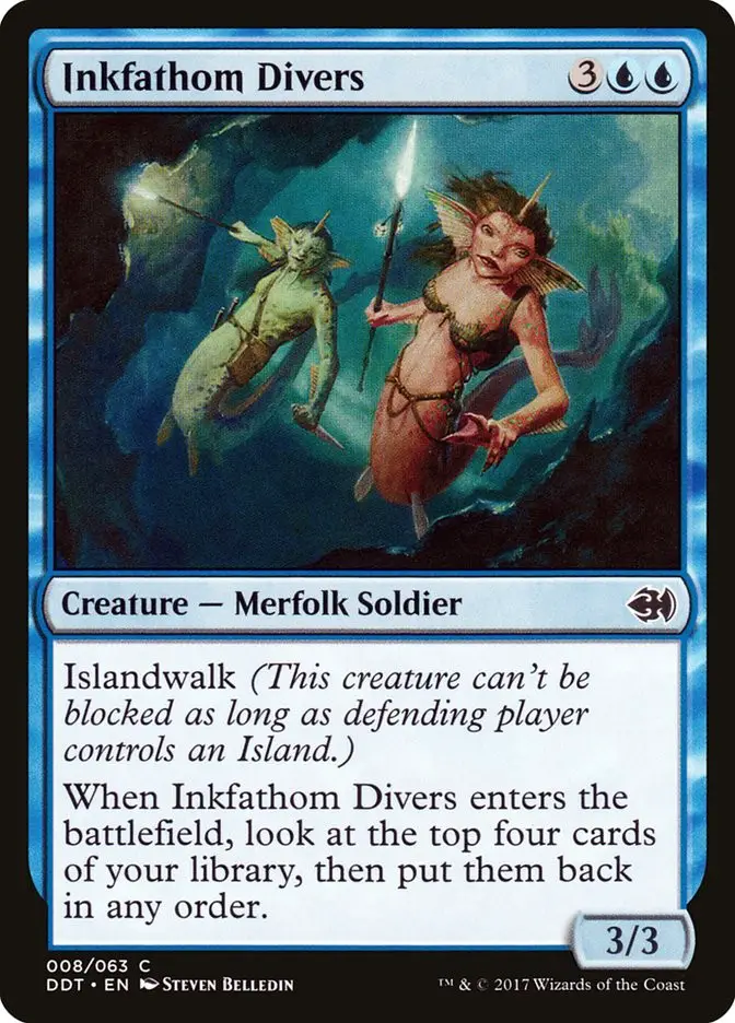 Inkfathom Divers (Duel Decks: Merfolk vs. Goblins)