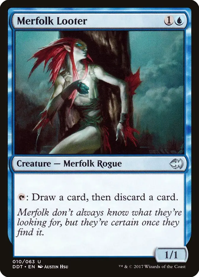 Merfolk Looter (Duel Decks: Merfolk vs. Goblins)