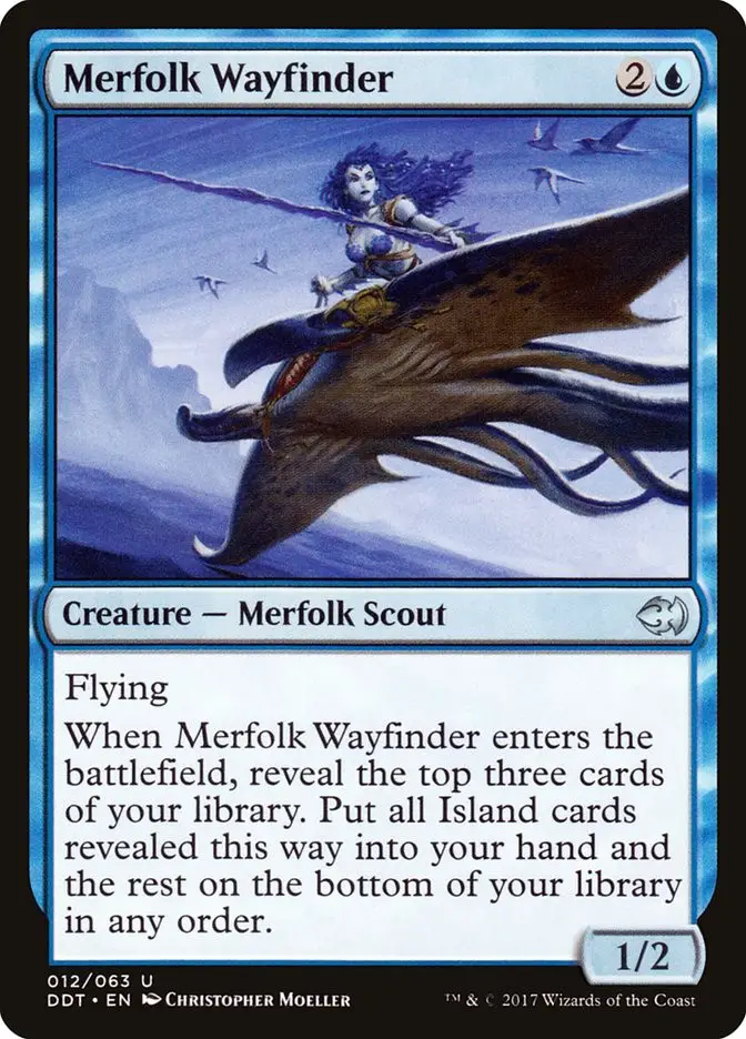 Merfolk Wayfinder (Duel Decks: Merfolk vs. Goblins)