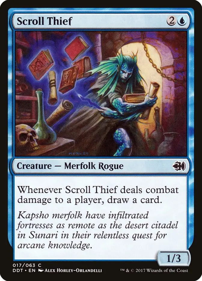 Scroll Thief (Duel Decks: Merfolk vs. Goblins)