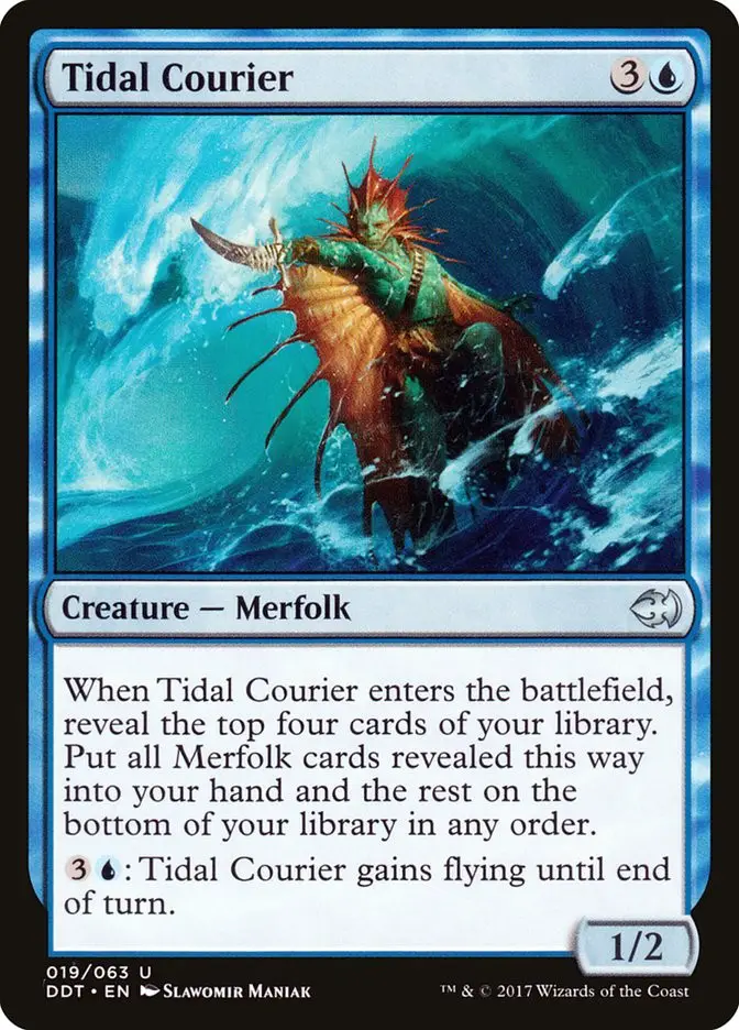 Tidal Courier (Duel Decks: Merfolk vs. Goblins)