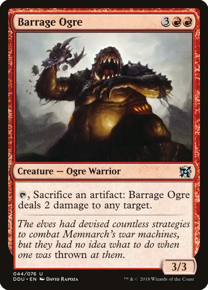 Barrage Ogre (Duel Decks: Elves vs. Inventors)