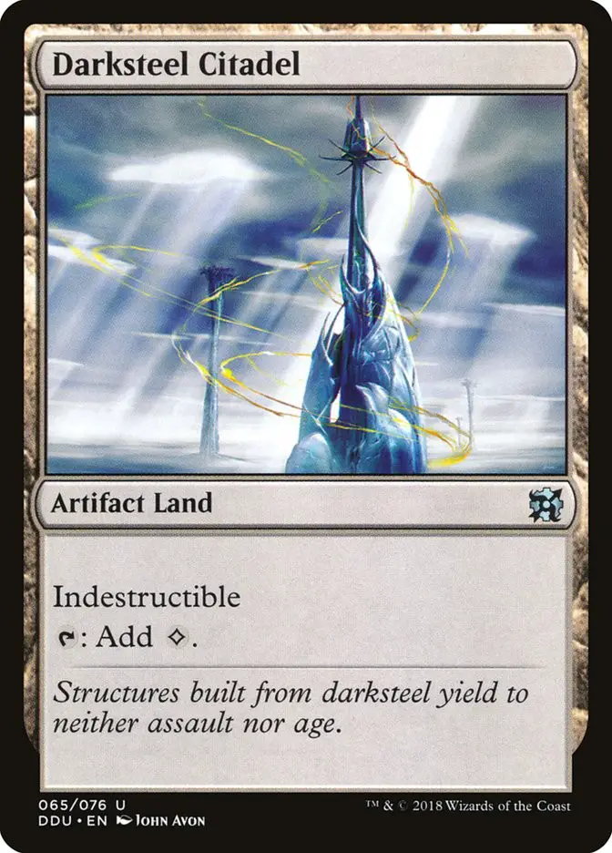 Darksteel Citadel (Duel Decks: Elves vs. Inventors)