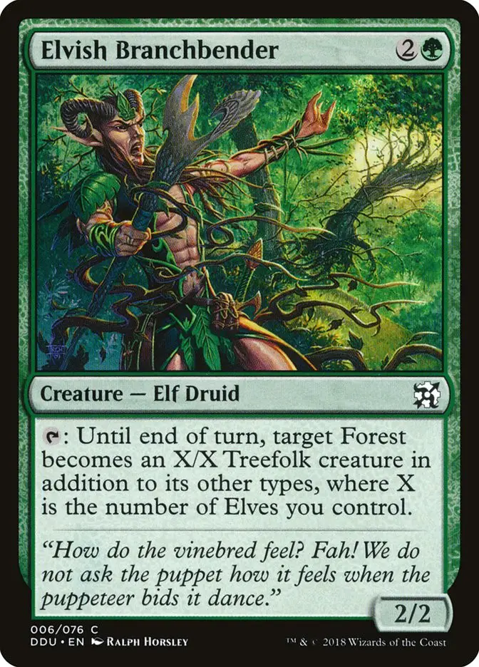 Elvish Branchbender (Duel Decks: Elves vs. Inventors)