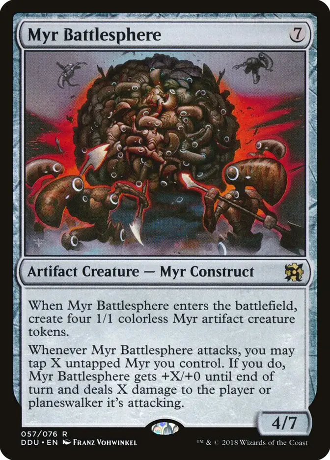 Myr Battlesphere (Duel Decks: Elves vs. Inventors)
