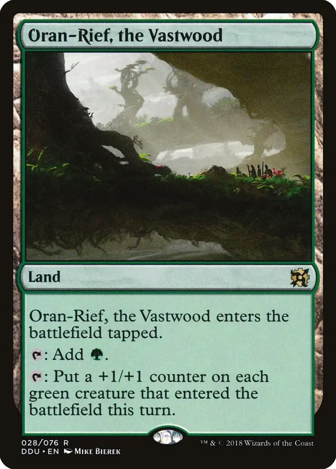 Oran Rief  the Vastwood (Duel Decks: Elves vs. Inventors)
