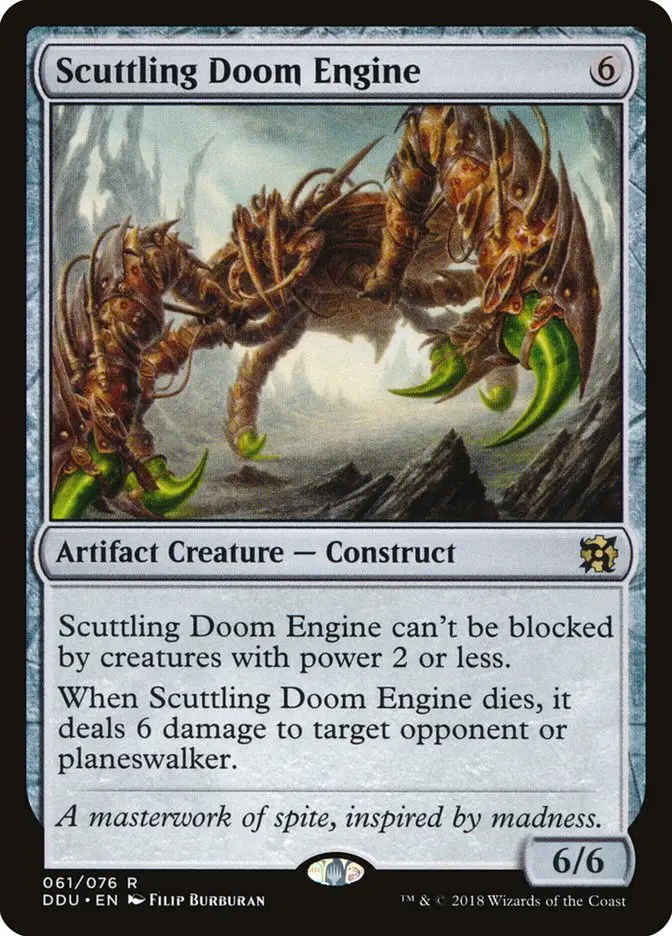 Scuttling Doom Engine (Duel Decks: Elves vs. Inventors)