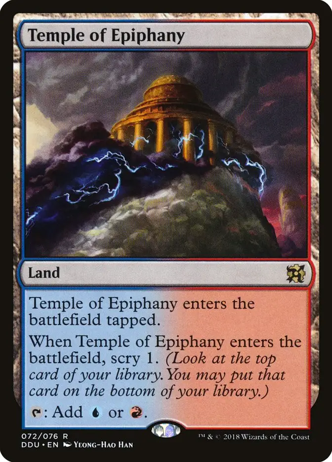 Temple of Epiphany (Duel Decks: Elves vs. Inventors)