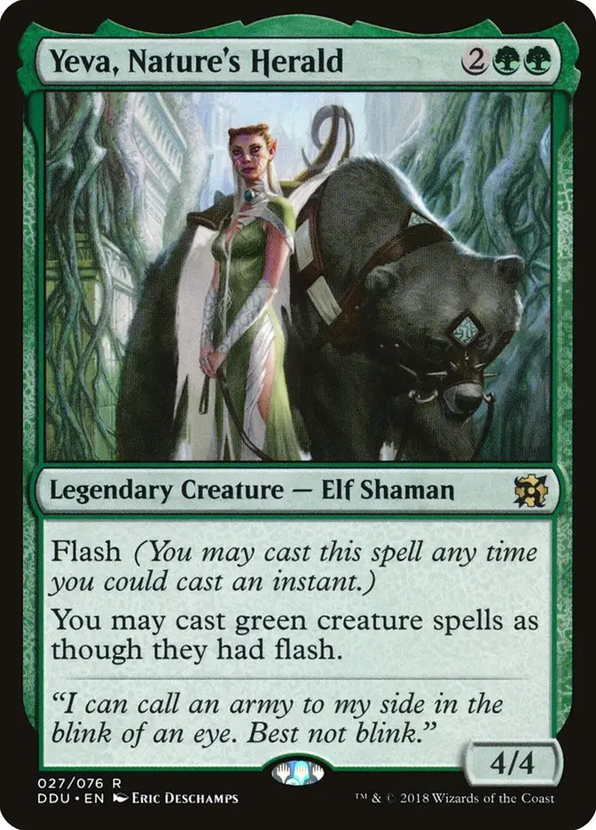 Yeva  Nature s Herald (Duel Decks: Elves vs. Inventors)
