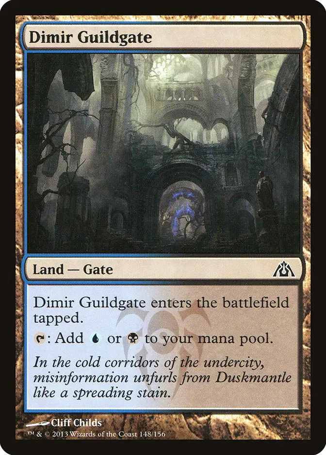 Dimir Guildgate (Dragon