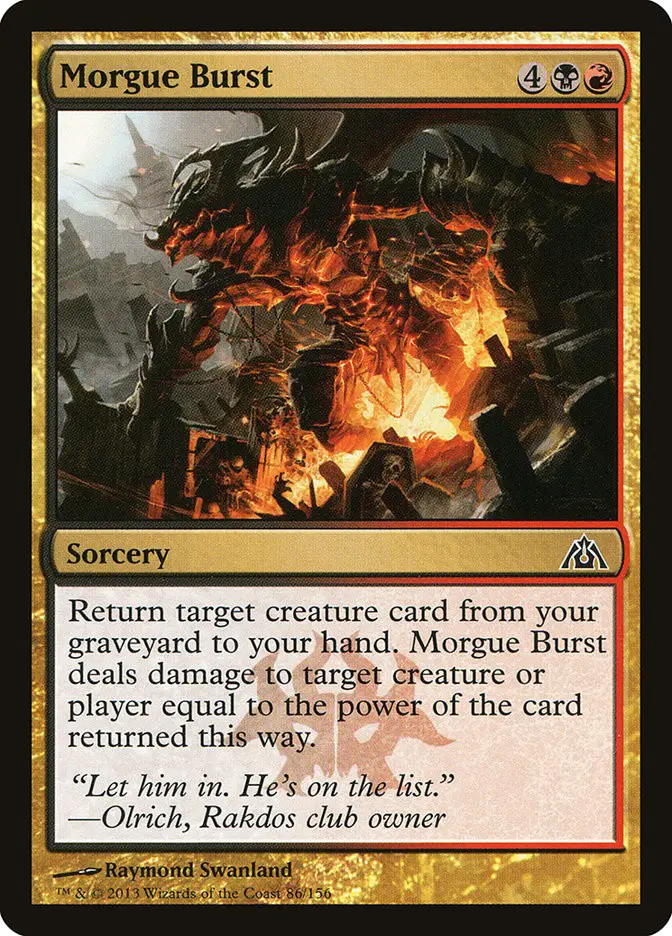 Morgue Burst (Dragon