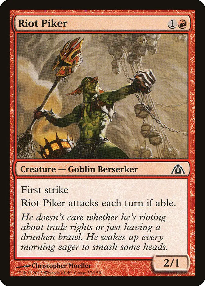 Riot Piker (Dragon