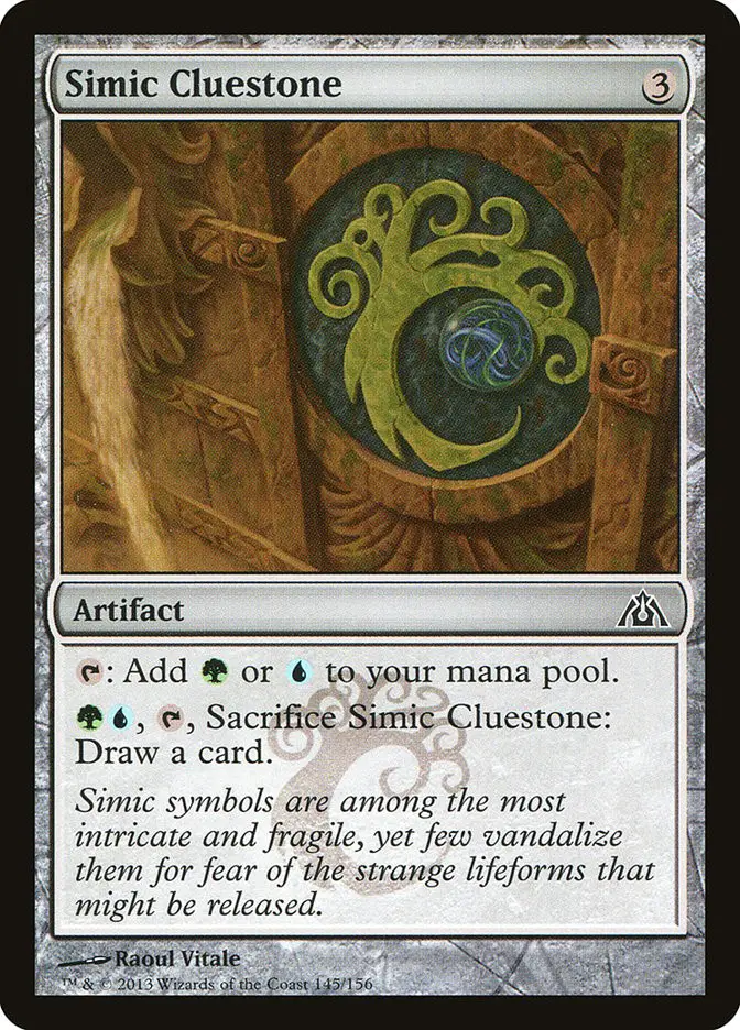 Simic Cluestone (Dragon
