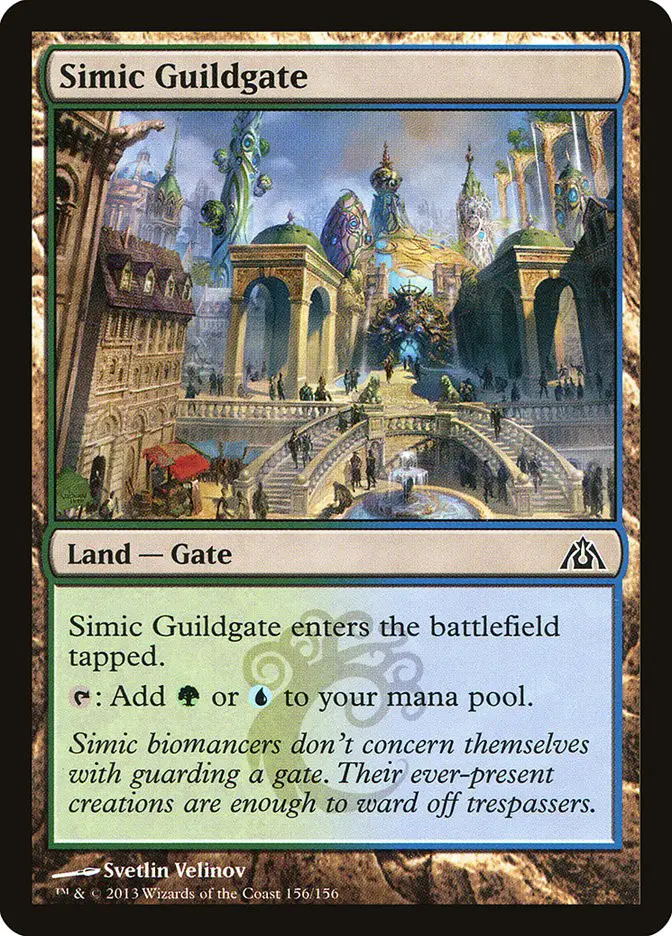 Simic Guildgate (Dragon