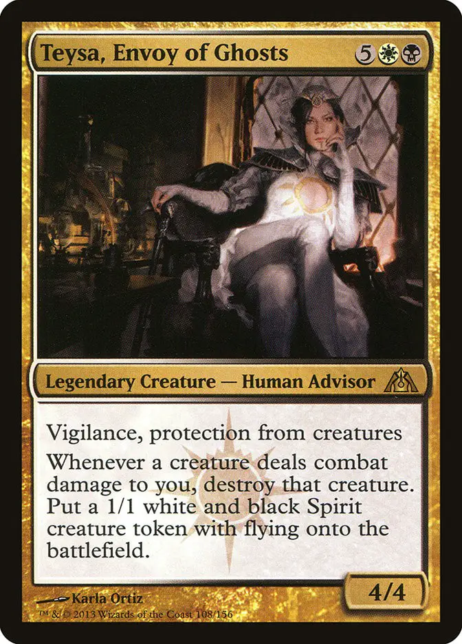 teysa envoy of ghosts foil Teysa Envoy of Ghosts (Dragon