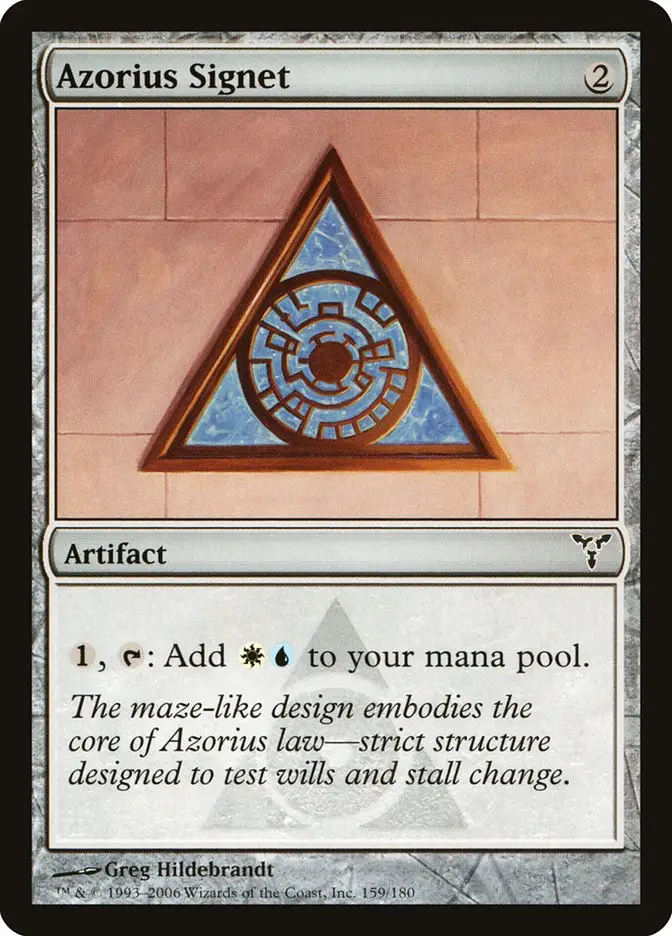 Azorius Signet (Dissension)
