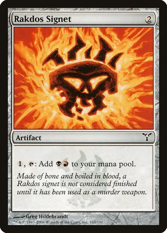 Rakdos Signet (Dissension)