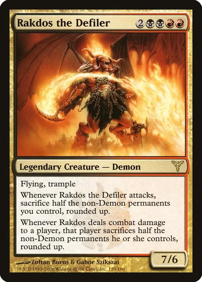 Rakdos the Defiler (Dissension)