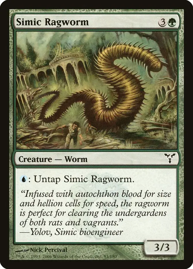 Simic Ragworm (Dissension)