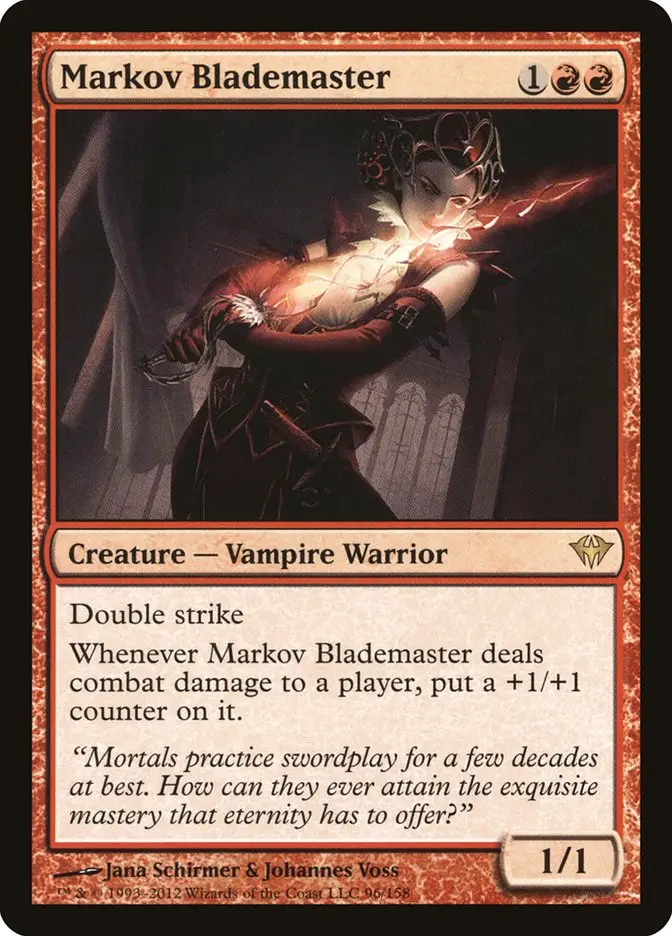 Markov Blademaster (Dark Ascension)