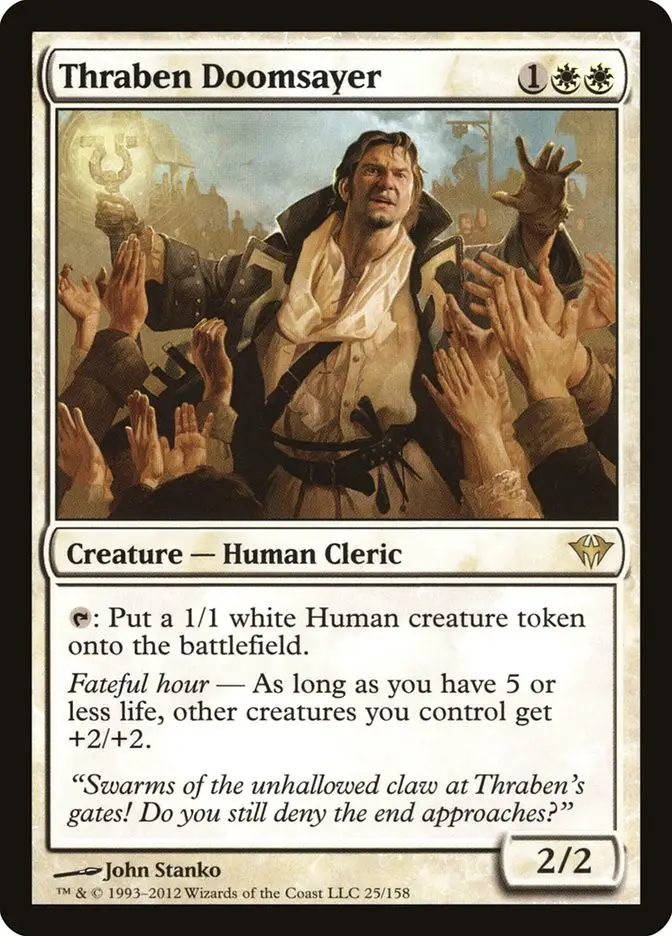 Thraben Doomsayer (Dark Ascension)