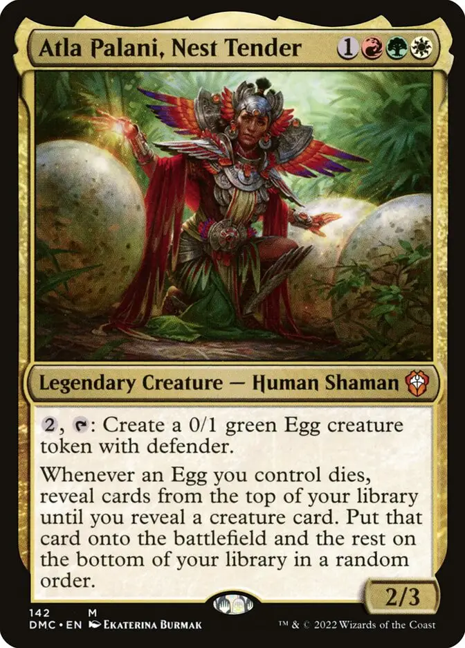 Atla Palani  Nest Tender (Dominaria United Commander)
