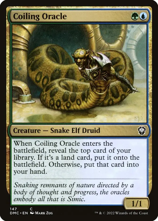 Coiling Oracle (Dominaria United Commander)