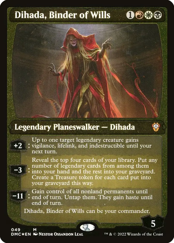 Dihada  Binder of Wills (Dominaria United Commander)